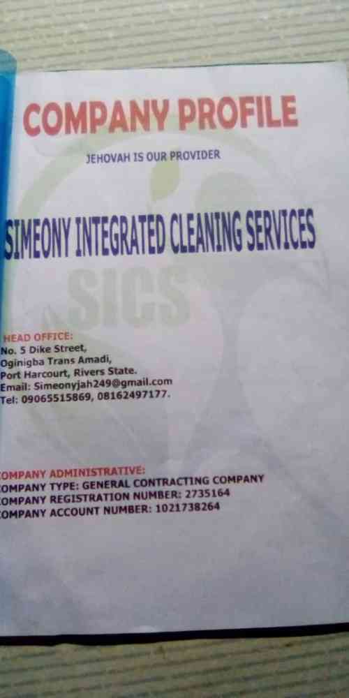 SIMEONY INTEGRATED CLEANING SERVICES