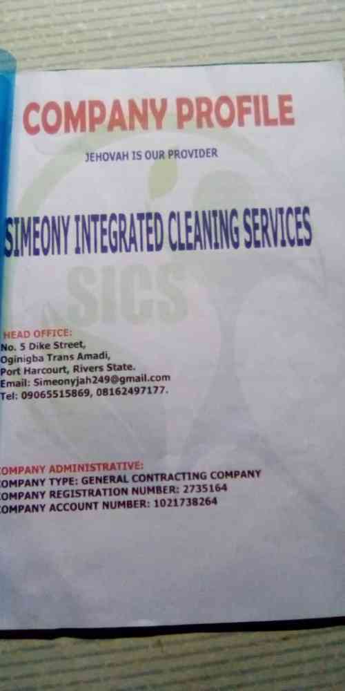 SIMEONY INTEGRATED CLEANING  SERVICES picture