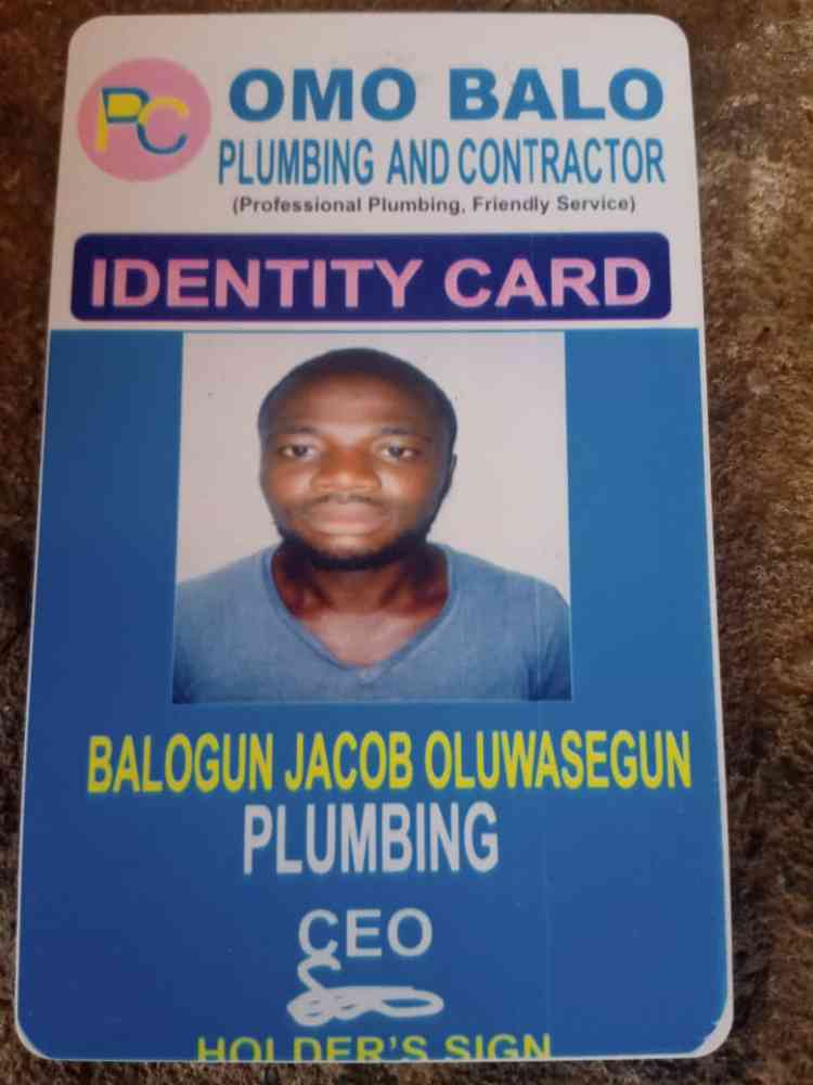 Omo balo plumbing and contractor picture