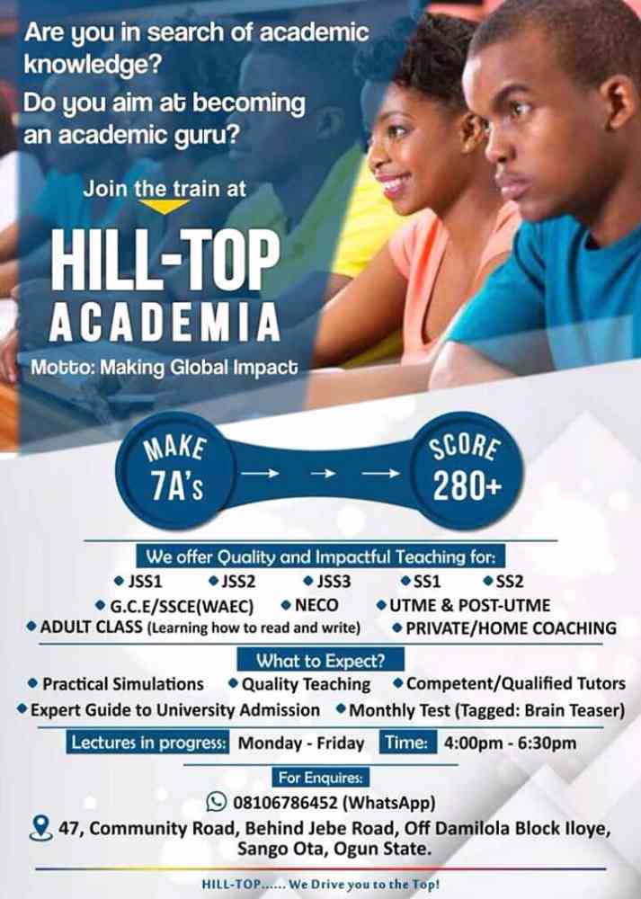 HILL-TOP ACADEMIA