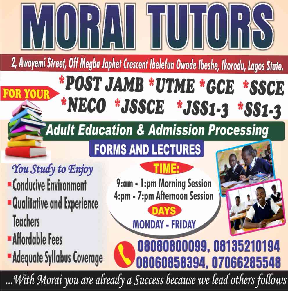 Morai Tutors