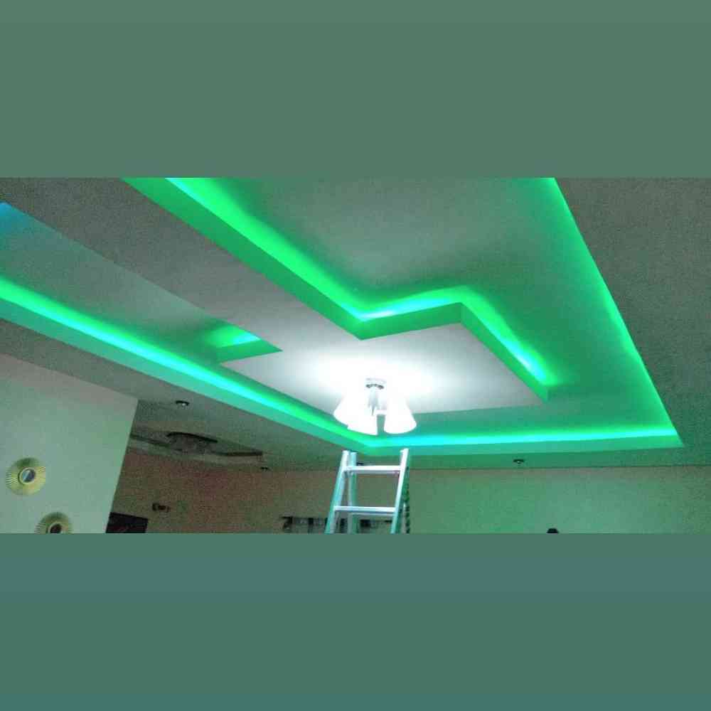 Décor pop ceiling installation