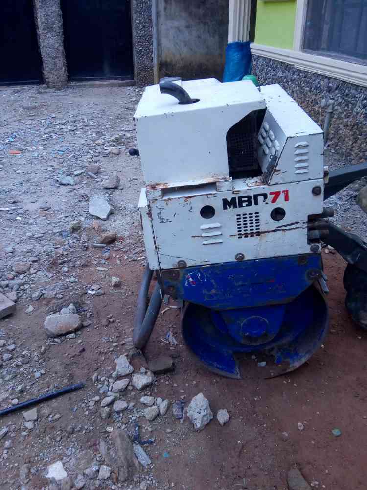 Terex Benford MBR71 pedestrian single drum compaction roller