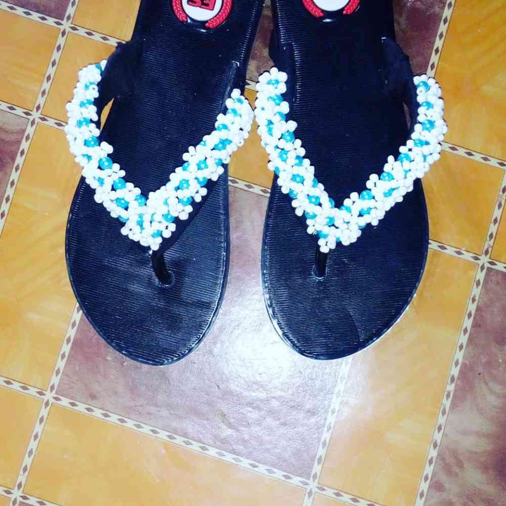 Gracey beaded footwears