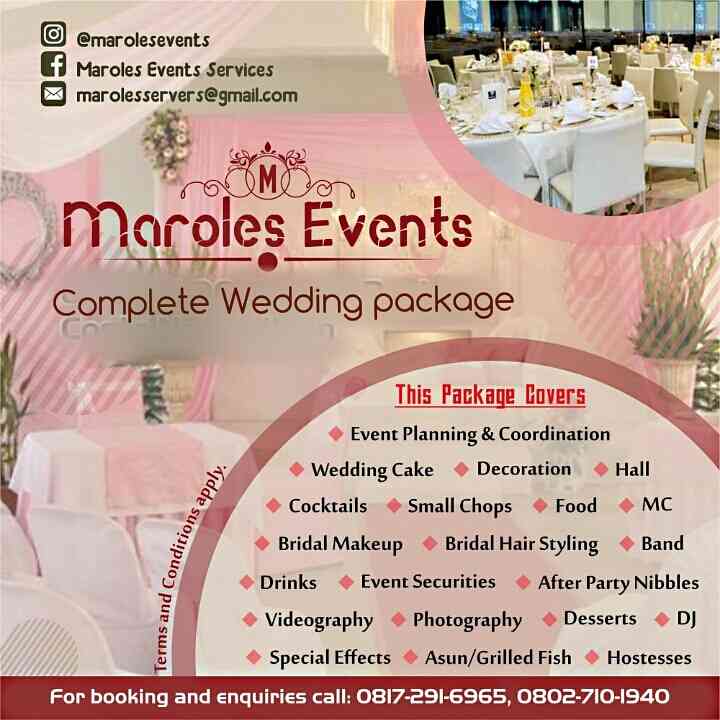 Maroles Events services picture
