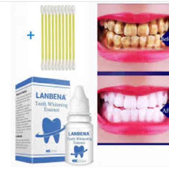 Labena teeth whitening essences and %100 natural teeth whitening.