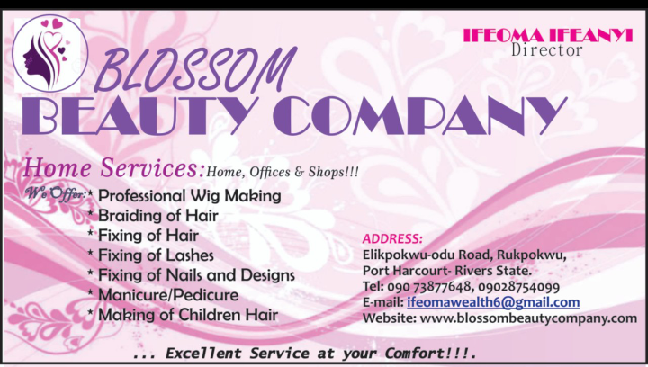 Blossom beauty company