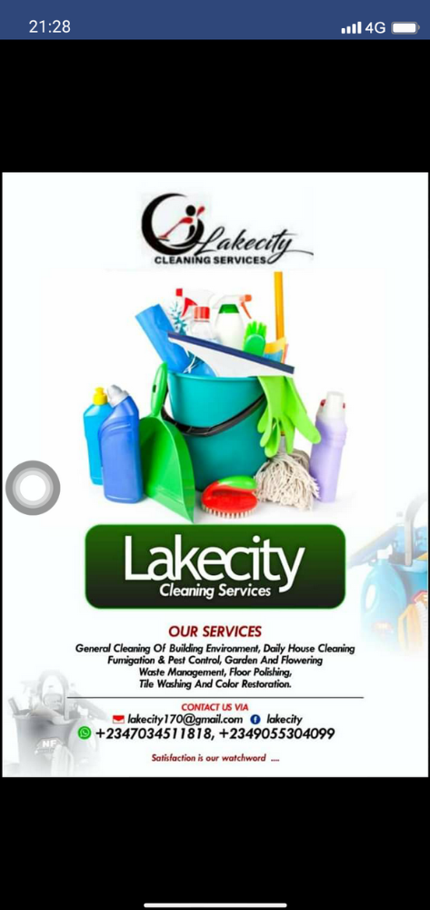 Lake city cleaning services