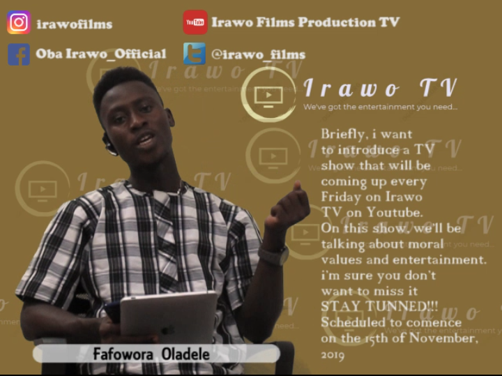 A Show Presenter (Irawofilms TV)