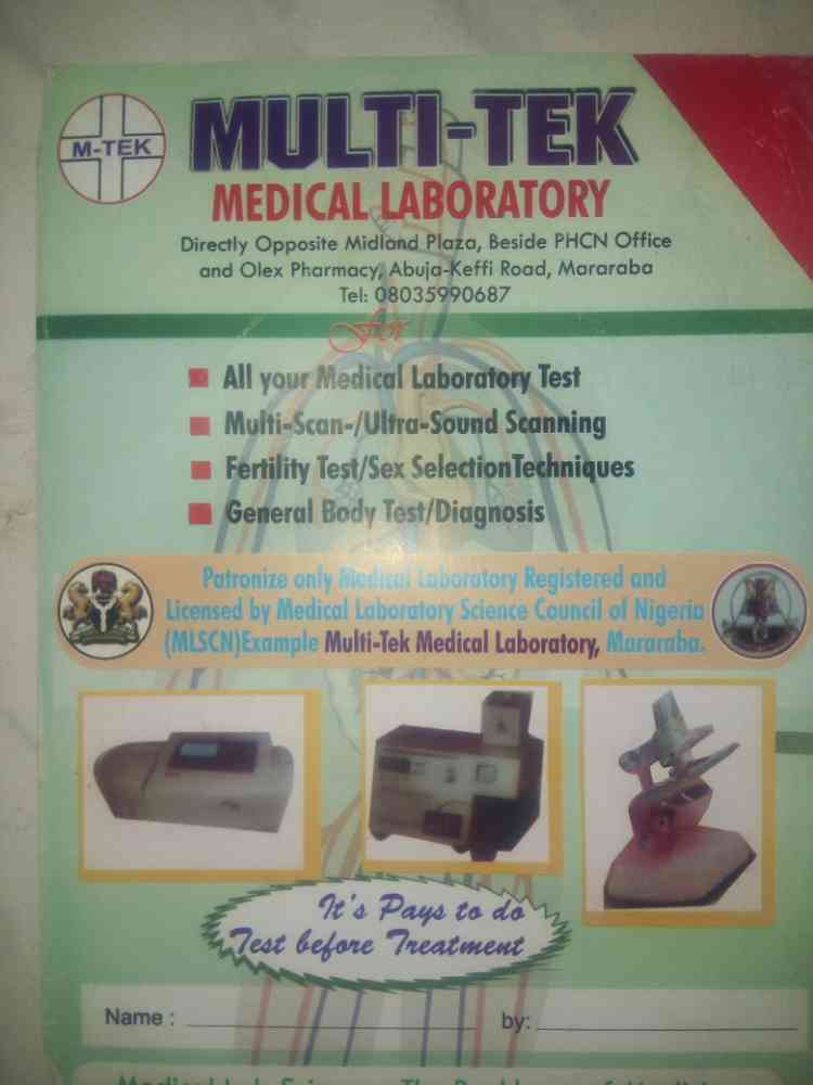 Multi Tek medical laboratory picture